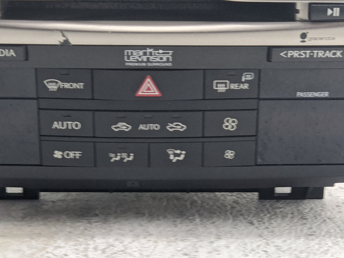 2013 Lexus Gs350 Radio AM FM Cd Player Receiver Replacement P/N:86130-30111 NXH-9918, AJDK041, MEPK003517US Fits OEM Used Au