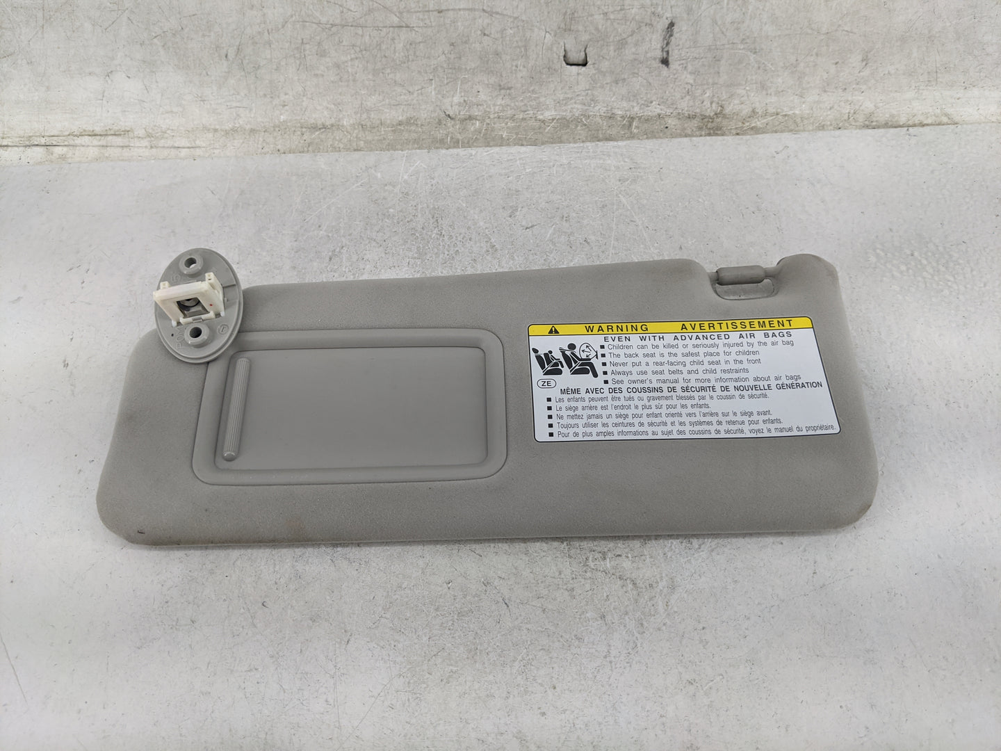 2010-2013 Lexus Is250 Sun Visor Shade Replacement Driver Left Mirror Fits Fits 2010 2011 2012 2013 OEM Used Auto Parts - Oem