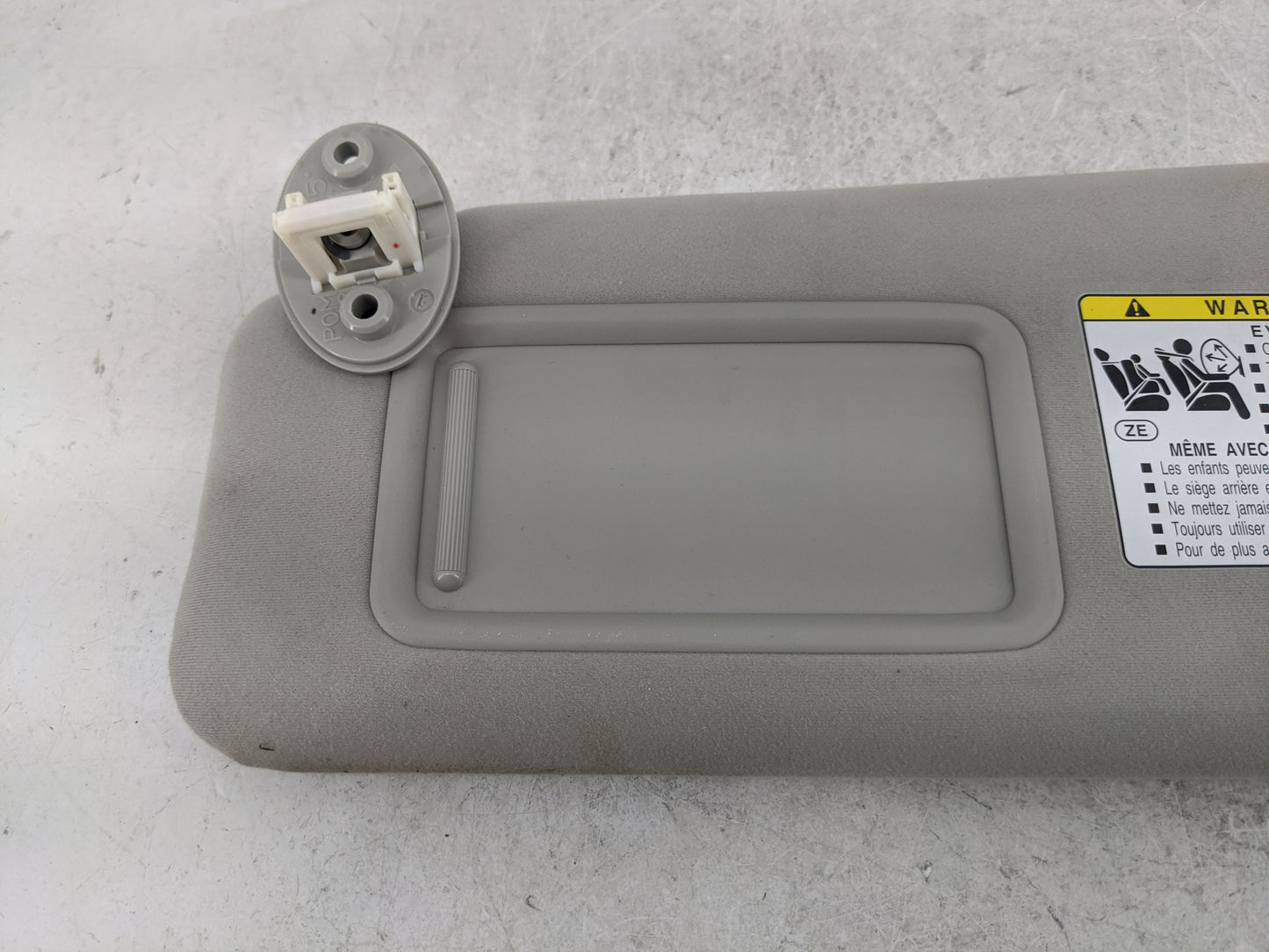 2010-2013 Lexus Is250 Sun Visor Shade Replacement Driver Left Mirror Fits Fits 2010 2011 2012 2013 OEM Used Auto Parts - Oem