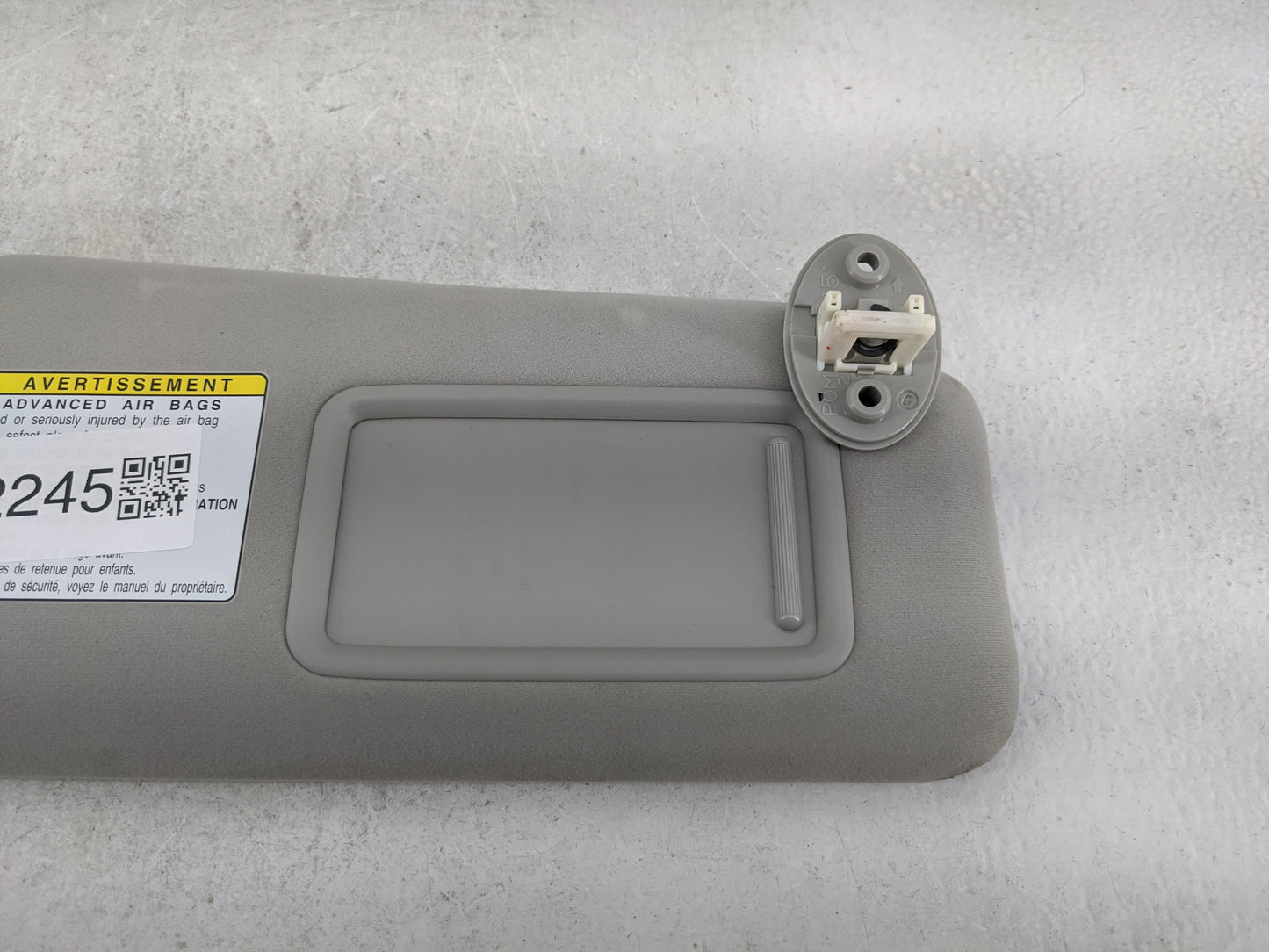 2010-2013 Lexus Is250 Sun Visor Shade Replacement Passenger Right Mirror Fits Fits 2010 2011 2012 2013 OEM Used Auto Parts -