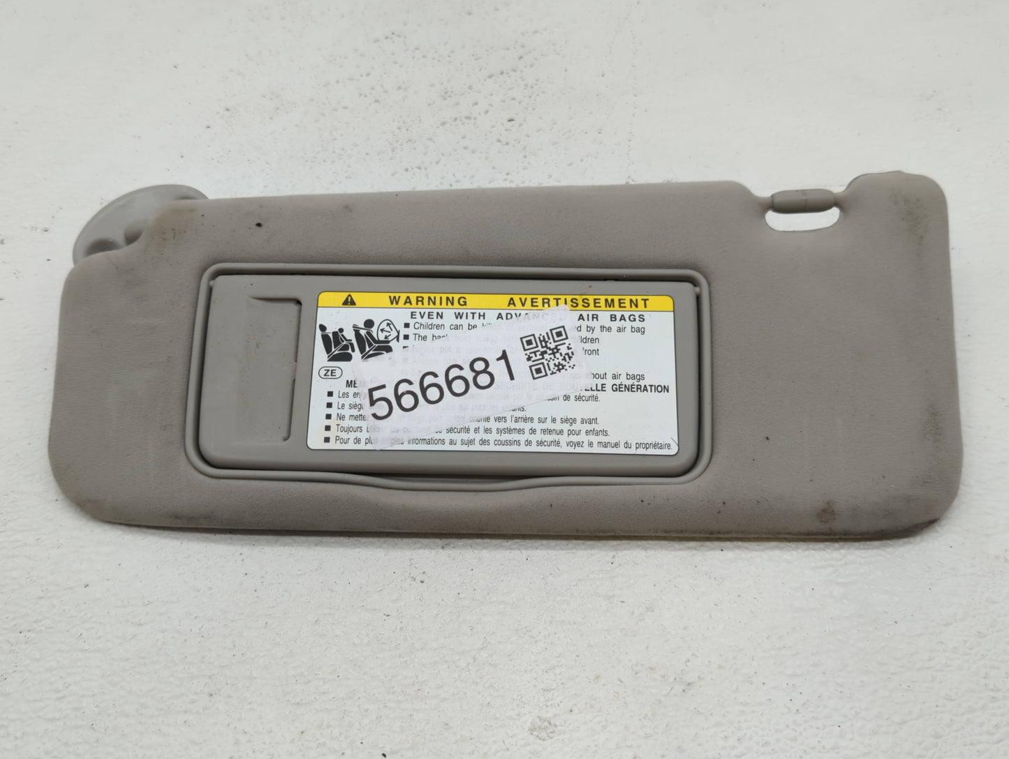 2010-2015 Lexus Is350 Sun Visor Shade Replacement Passenger Right Mirror Fits Fits 2010 2011 2012 2013 2014 2015 OEM Used Au