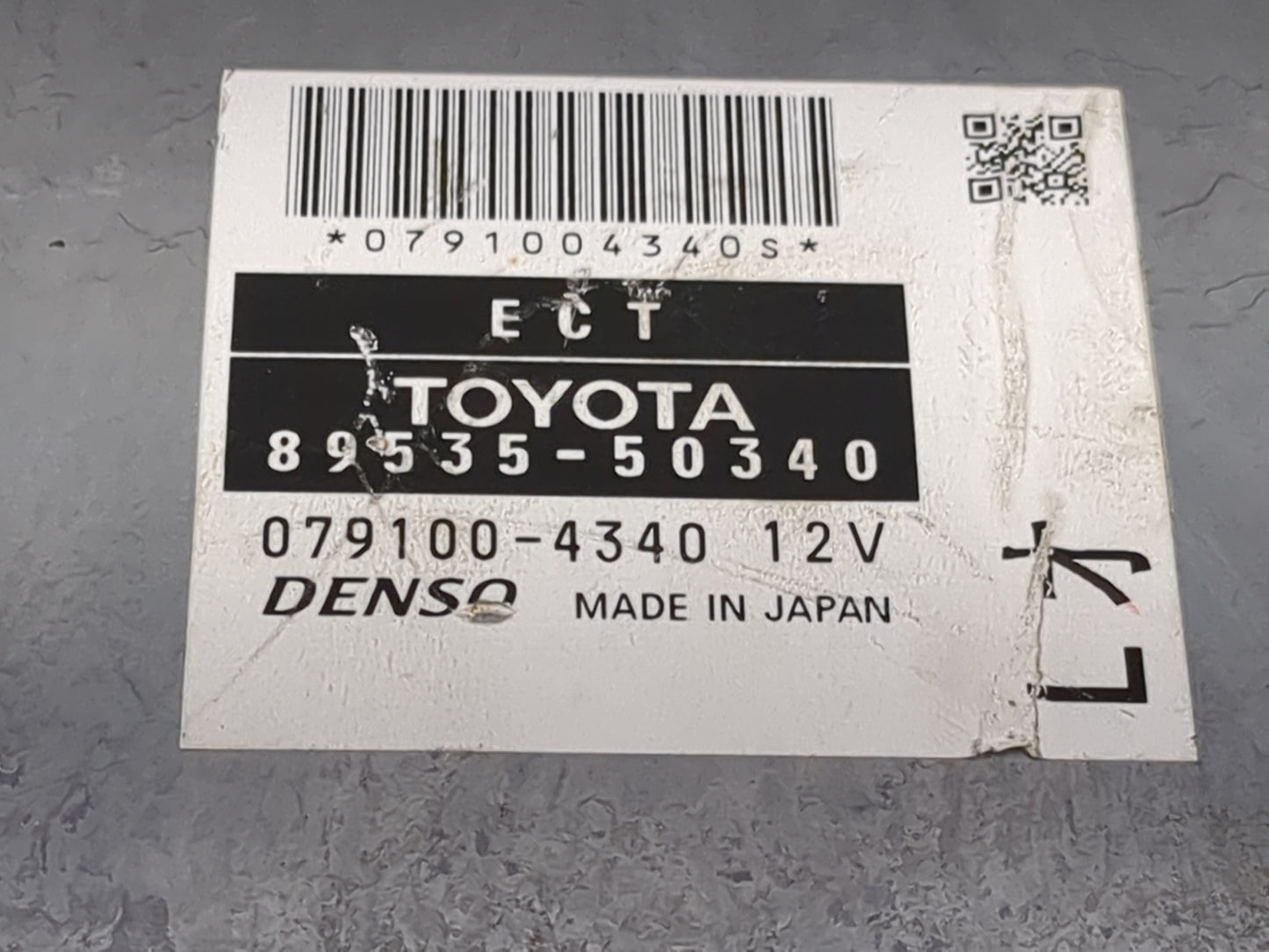 2013 Lexus Ls460 PCM Engine Control Computer ECU ECM PCU OEM P/N:89535-50340 079100-4340 Fits OEM Used Auto Parts - Oemuseda