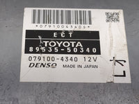 2013 Lexus Ls460 PCM Engine Control Computer ECU ECM PCU OEM P/N:89535-50340 079100-4340 Fits OEM Used Auto Parts - Oemuseda