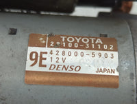 2010-2013 Lexus Rx350 Car Starter Motor Solenoid OEM P/N:428000-5903 28100-31102 Fits Fits 2010 2011 2012 2013 OEM Used Auto