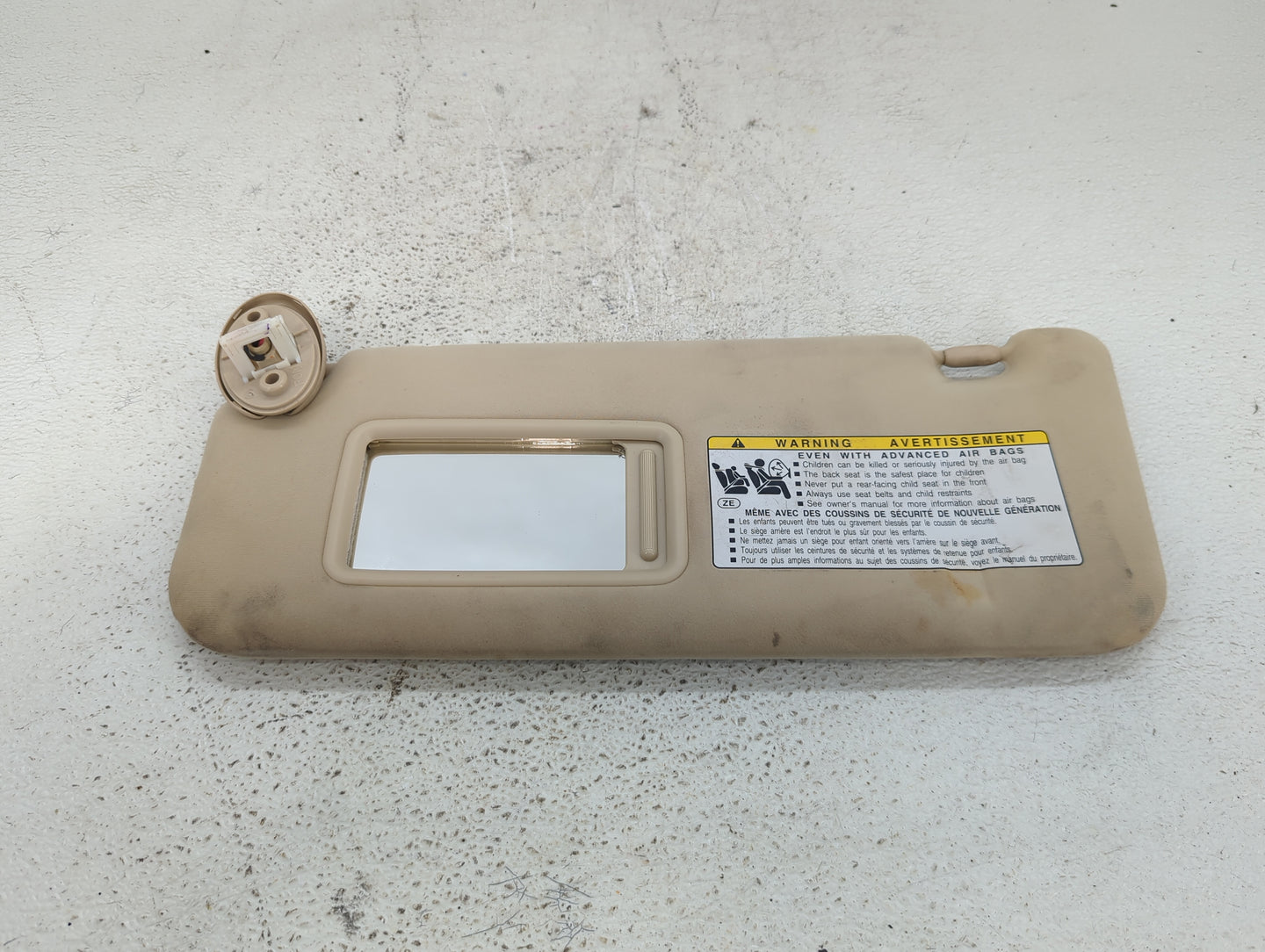 2010-2015 Lexus Rx450 Sun Visor Shade Replacement Passenger Right Mirror Fits Fits 2010 2011 2012 2013 2014 2015 OEM Used Au