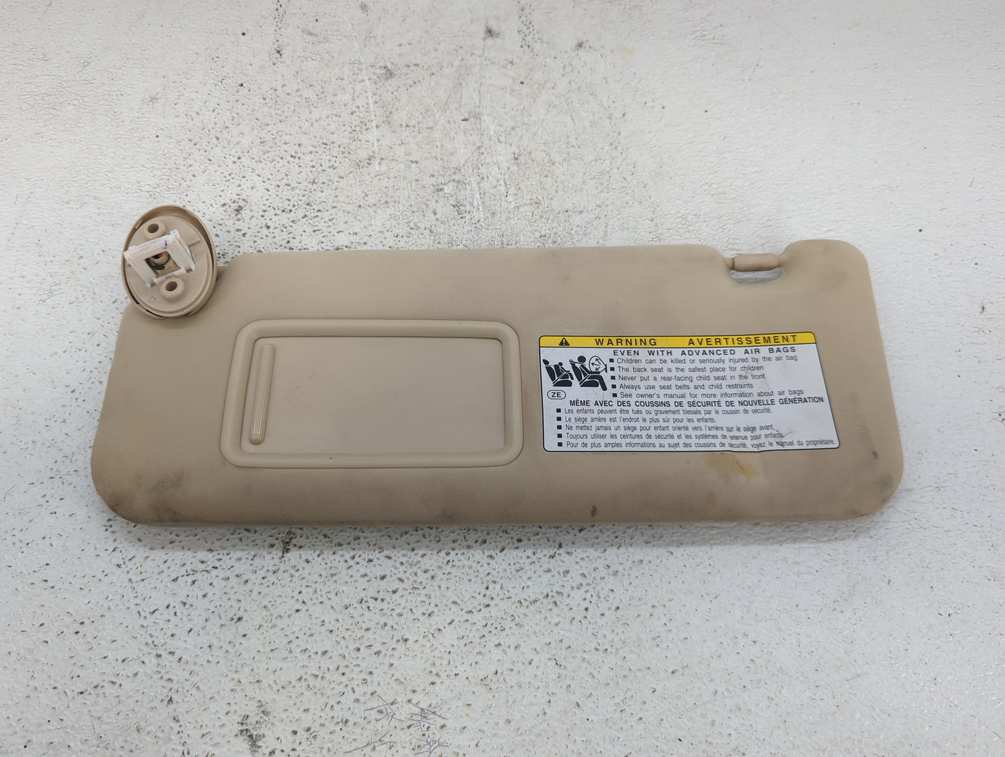 2010-2015 Lexus Rx450 Sun Visor Shade Replacement Passenger Right Mirror Fits Fits 2010 2011 2012 2013 2014 2015 OEM Used Au