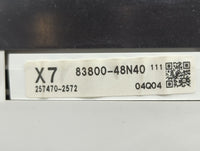 2013 Lexus Rx450 Instrument Cluster Speedometer Gauges P/N:83800-48N40 257470-2572 Miles: Fits OEM Used Auto Parts - Oemused