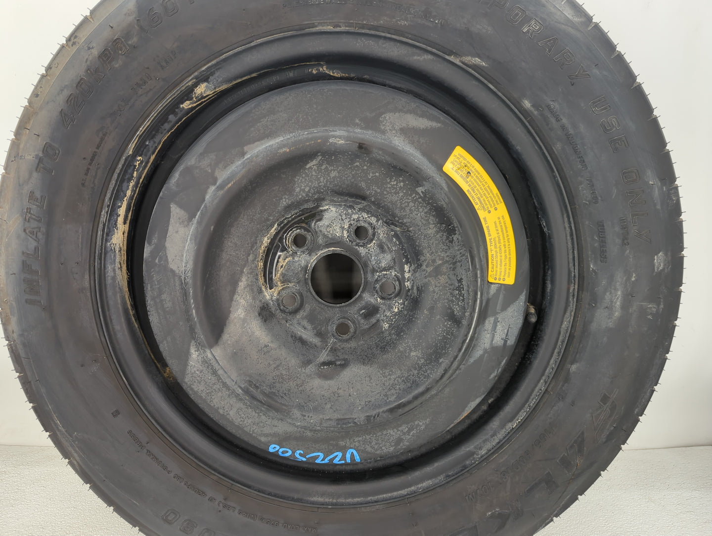 2010-2022 Lexus Rx450h Spare Donut Tire Wheel Rim Oem - Oemusedautoparts1.com