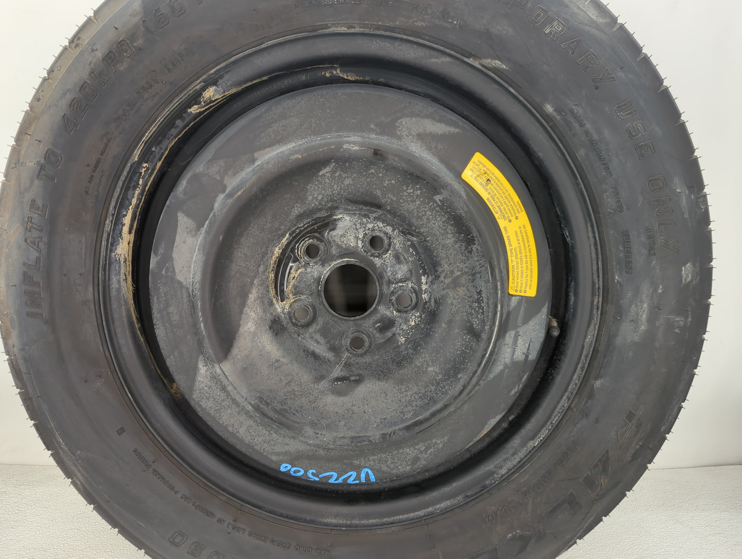 2010-2022 Lexus Rx450h Spare Donut Tire Wheel Rim Oem - Oemusedautoparts1.com