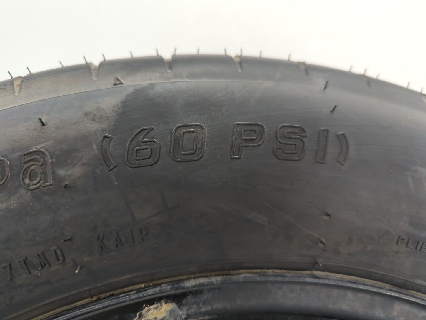 2010-2022 Lexus Rx450h Spare Donut Tire Wheel Rim Oem - Oemusedautoparts1.com