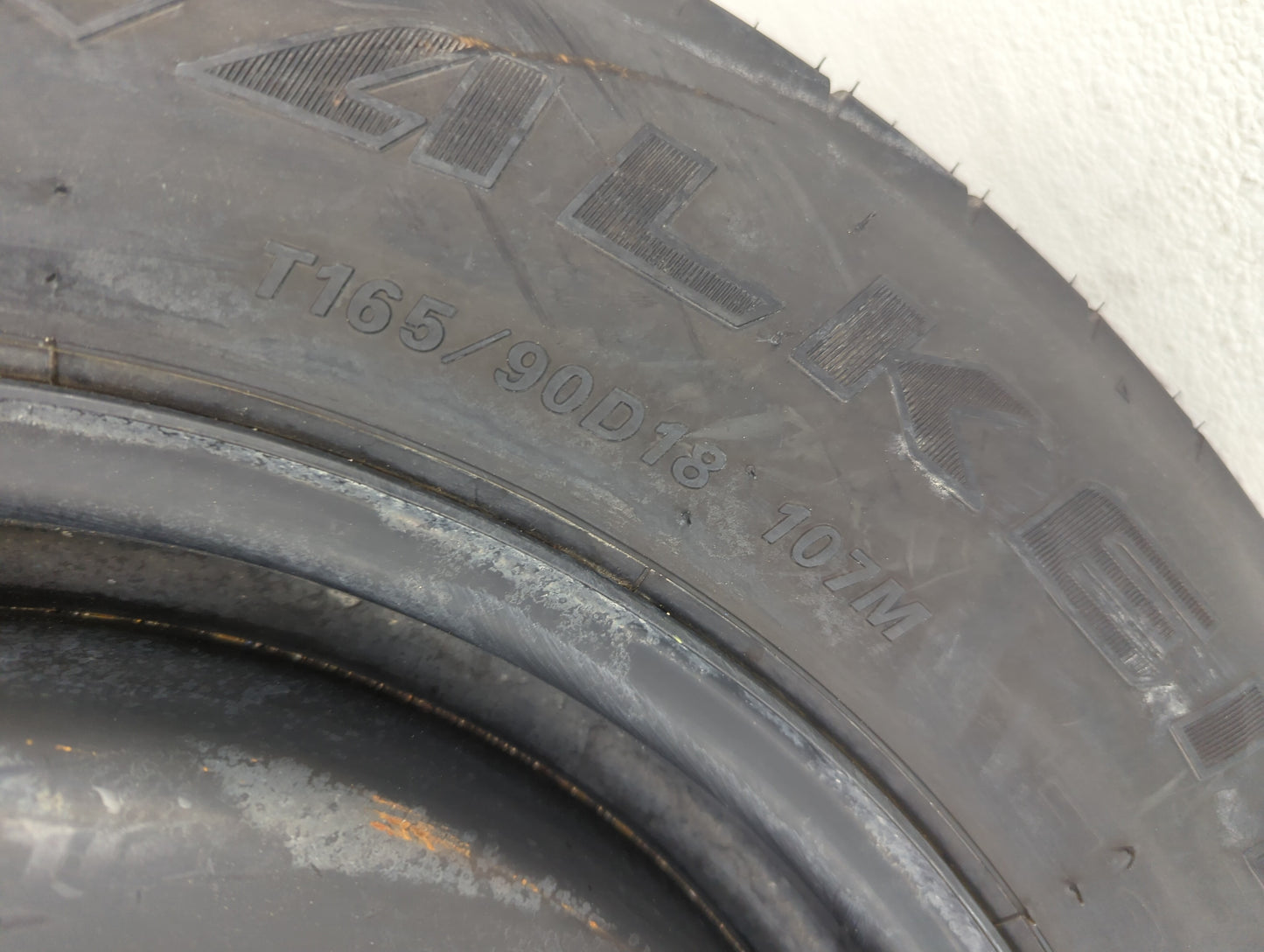 2010-2022 Lexus Rx450h Spare Donut Tire Wheel Rim Oem - Oemusedautoparts1.com