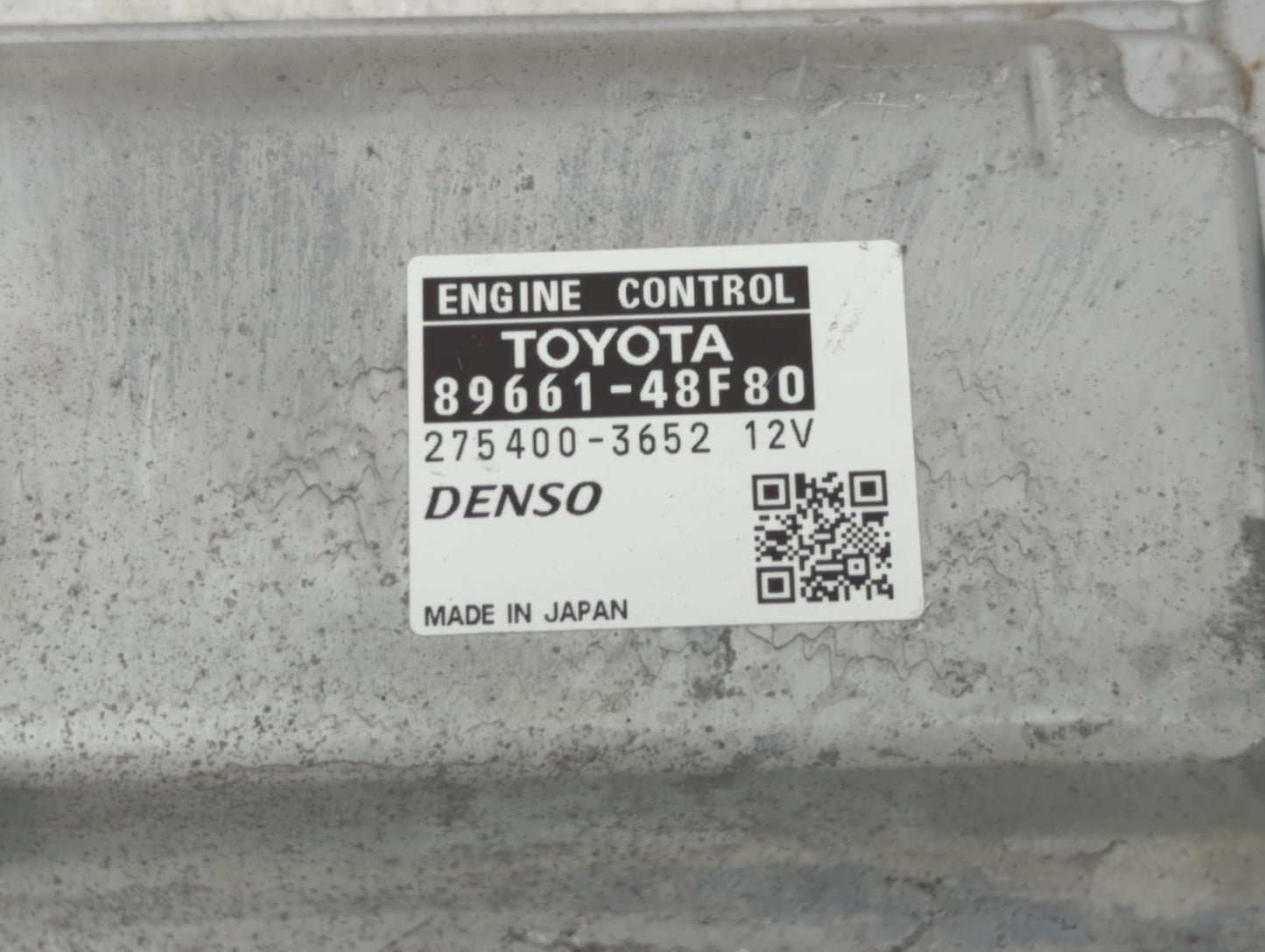 2011-2013 Lexus Rx450h PCM Engine Control Computer ECU ECM PCU OEM P/N:89661-48F80 Fits Fits 2011 2012 2013 OEM Used Auto Pa