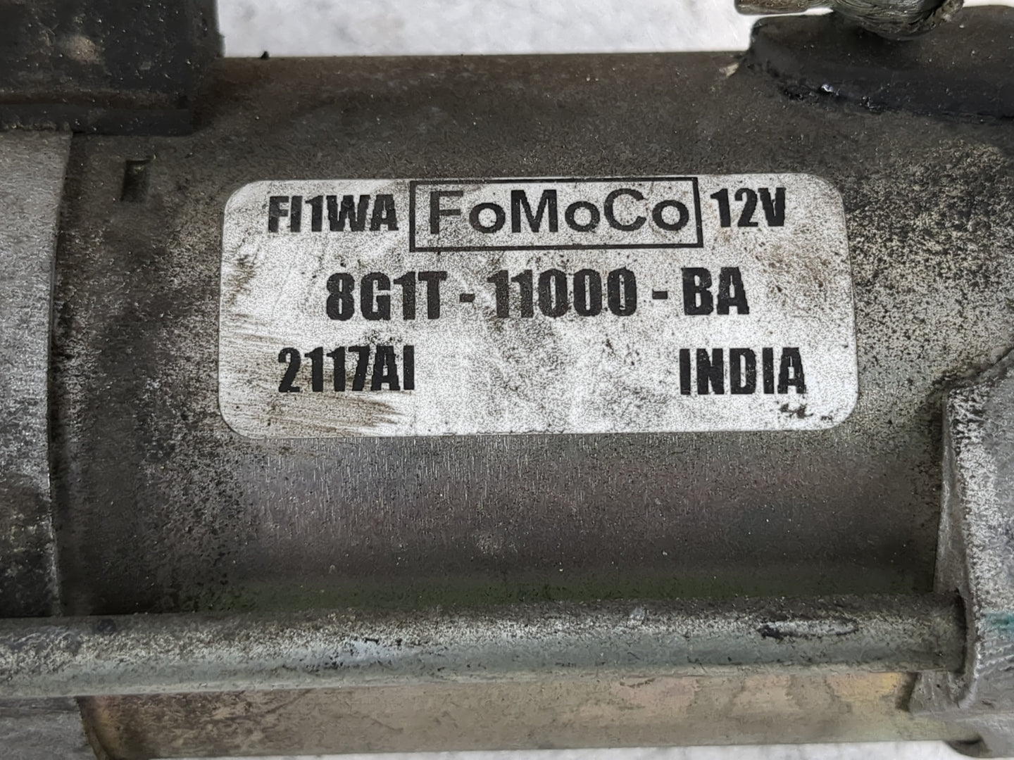 2009-2016 Lincoln Mks Car Starter Motor Solenoid OEM P/N:8G1T-11000-BA Fits OEM Used Auto Parts - Oemusedautoparts1.com