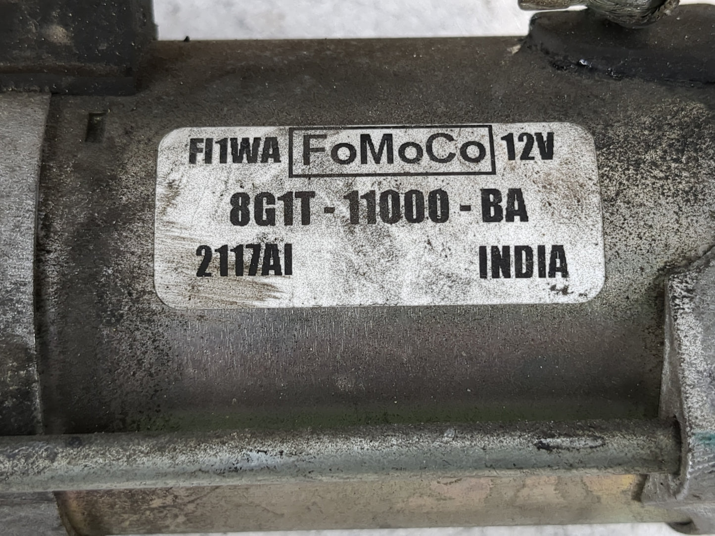 2009-2016 Lincoln Mks Car Starter Motor Solenoid OEM P/N:8G1T-11000-BA Fits OEM Used Auto Parts - Oemusedautoparts1.com