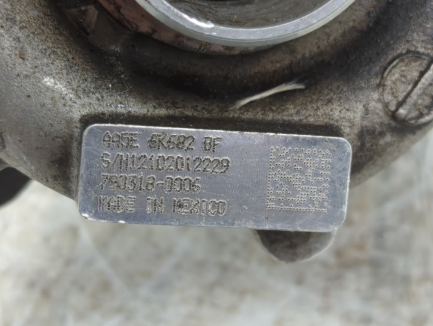 2010 Lincoln Mks Turbocharger Turbo Charger Super Charger Supercharger - Oemusedautoparts1.com