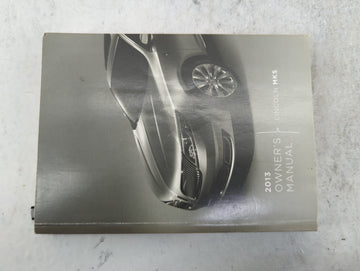 2013 Lincoln Mks Owners Manual Book Guide P/N:DA5J 19A321 AA DA5J 19G217 AA OEM Used Auto Parts - Oemusedautoparts1.com