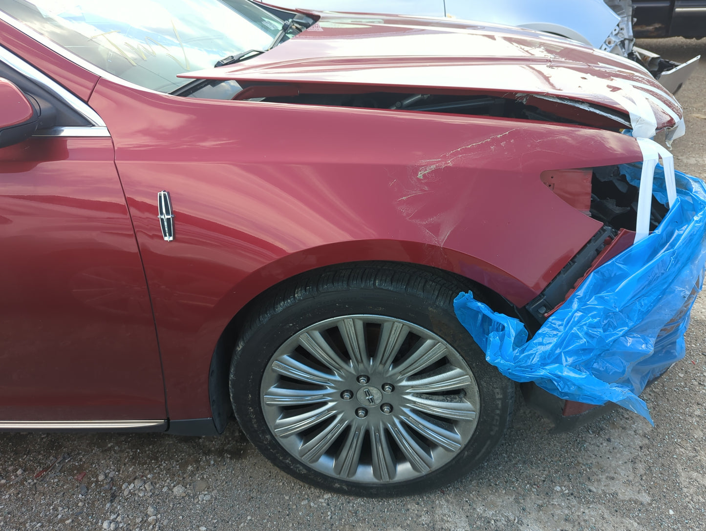 2013-2016 Lincoln Mks Passenger Fender - Oemusedautoparts1.com