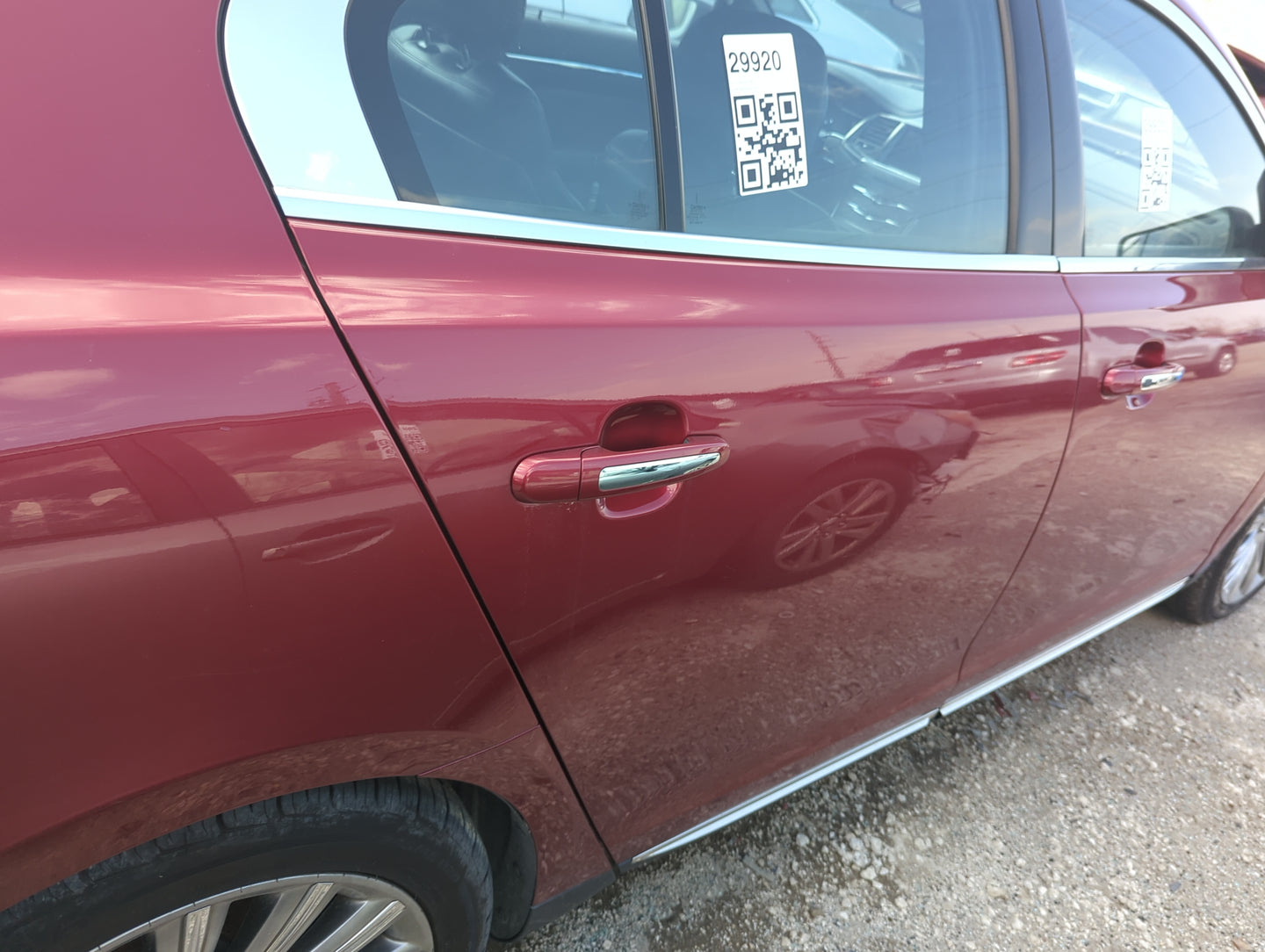 2009-2013 Lincoln Mks Passenger Rear Door Oem - Oemusedautoparts1.com