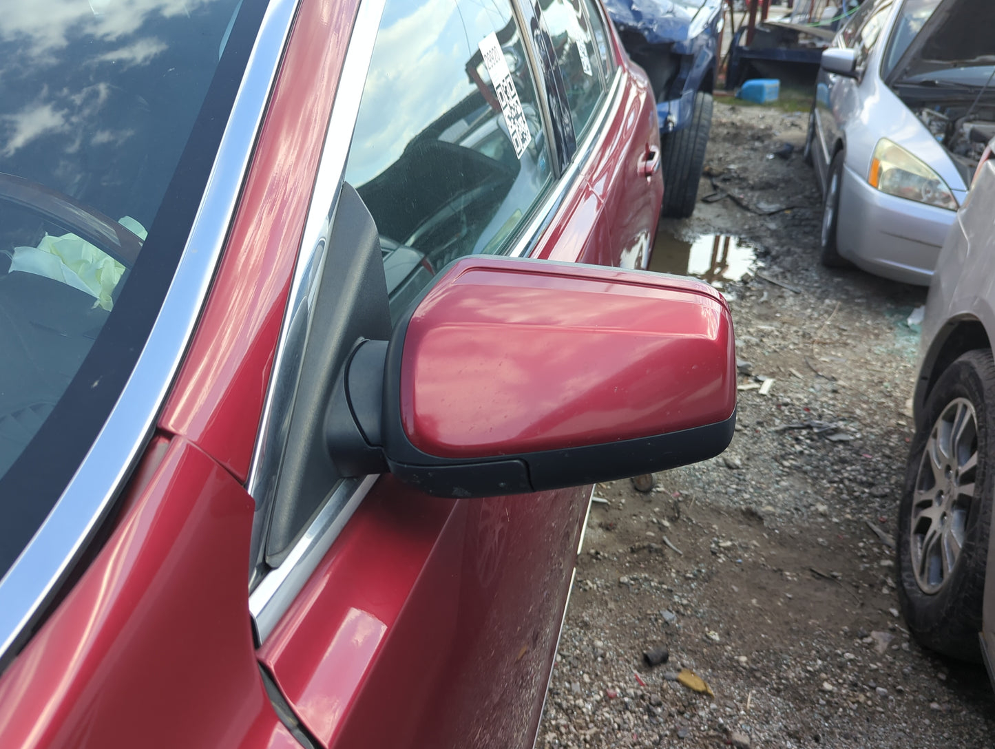2012-2016 Lincoln Mks Driver Side View Mirror - Left Door Mirror OEM Used - Oemusedautoparts1.com