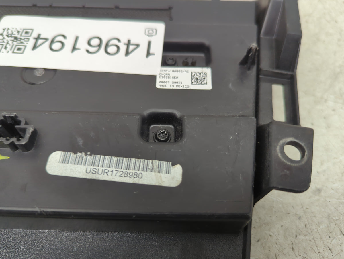 2013 Lincoln Mkt Radio Control Panel - Oemusedautoparts1.com