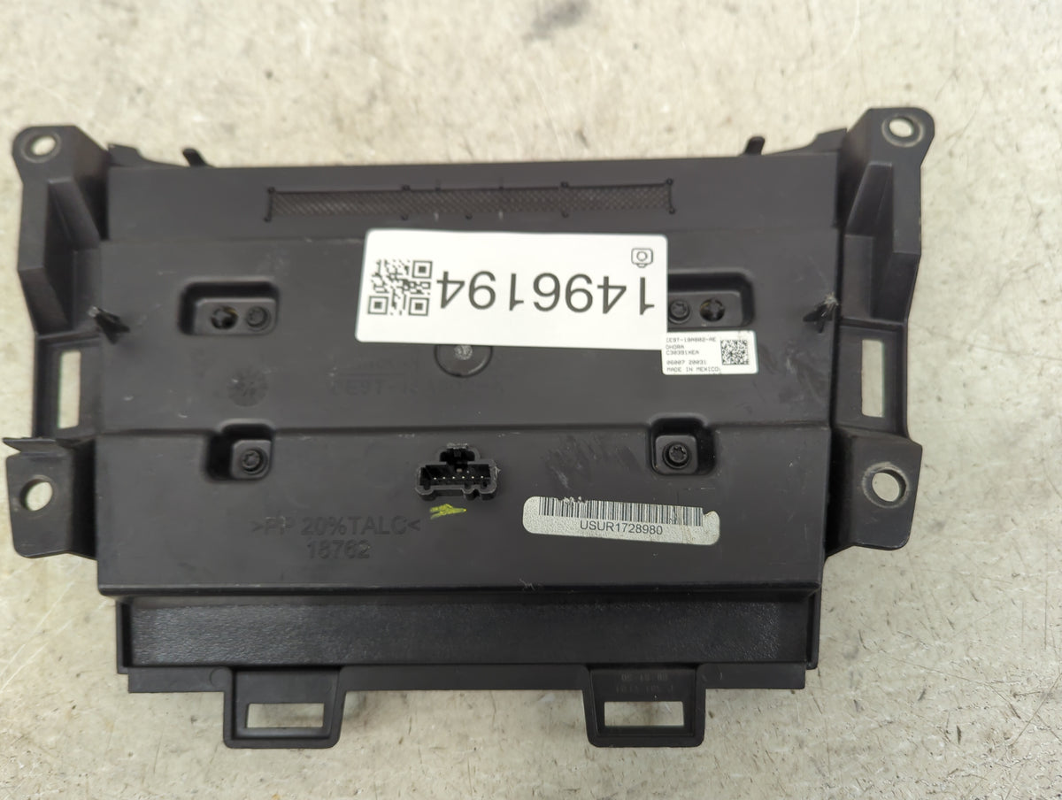 2013 Lincoln Mkt Radio Control Panel - Oemusedautoparts1.com