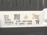 2013 Lincoln Mkt Instrument Cluster Speedometer Gauges P/N:DE9T-10849-AL MX2574G0-8074 Miles: Fits OEM Used Auto Parts - Oem