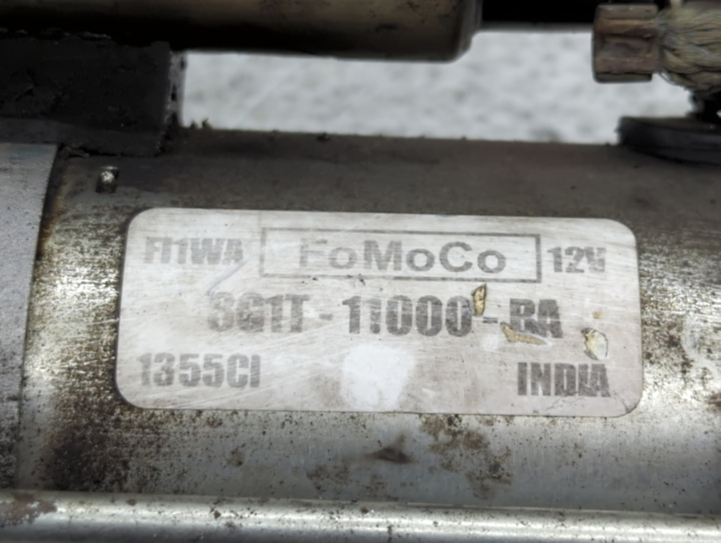 2010-2019 Lincoln Mkt Car Starter Motor Solenoid OEM P/N:1355CI SG1T-11000-BA Fits OEM Used Auto Parts - Oemusedautoparts1.c