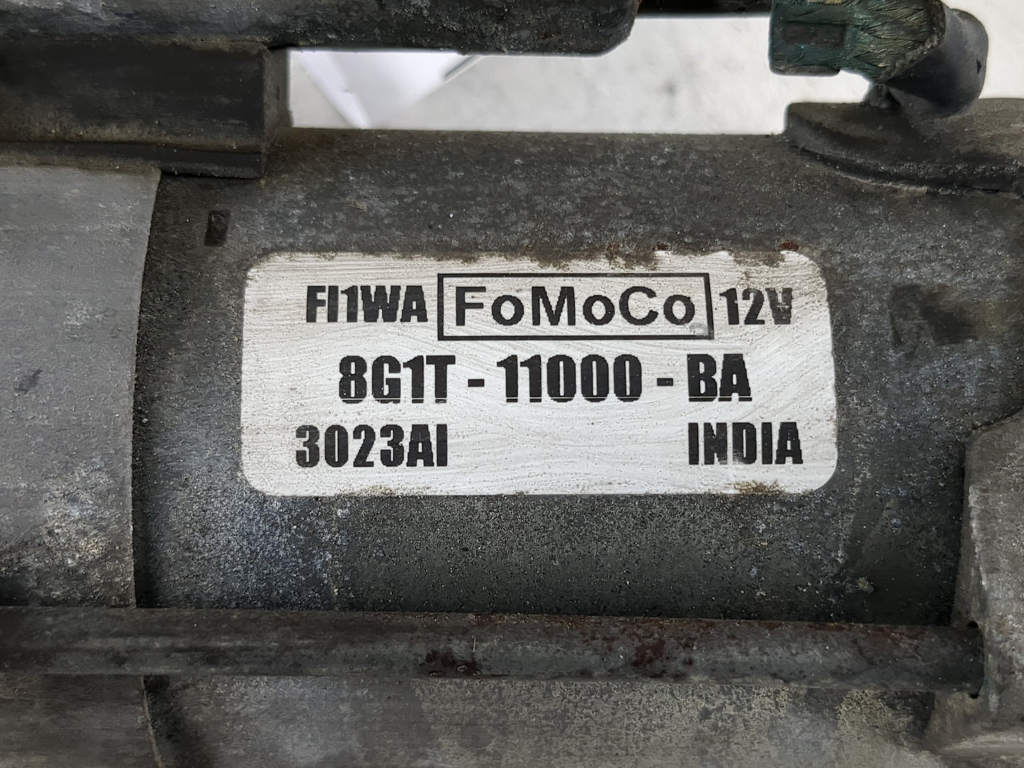 2007-2018 Lincoln Mkx Car Starter Motor Solenoid OEM P/N:8G1T-11000-BA Fits OEM Used Auto Parts - Oemusedautoparts1.com
