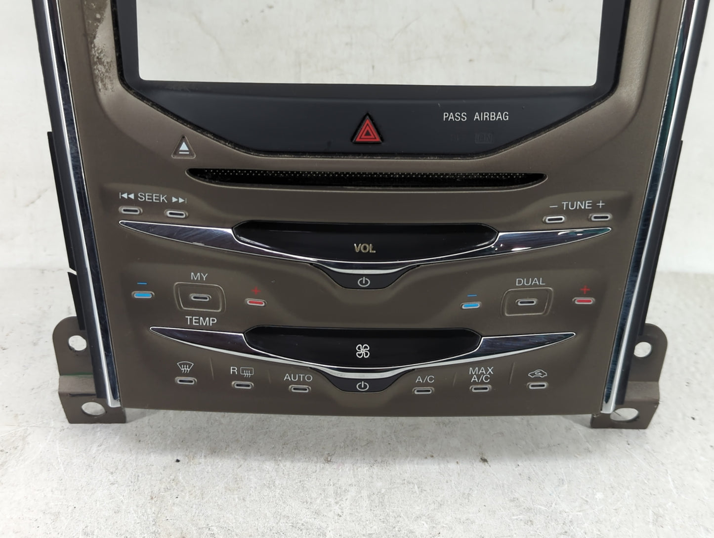 2013-2013 Lincoln Mkx Radio Control Panel - Oemusedautoparts1.com