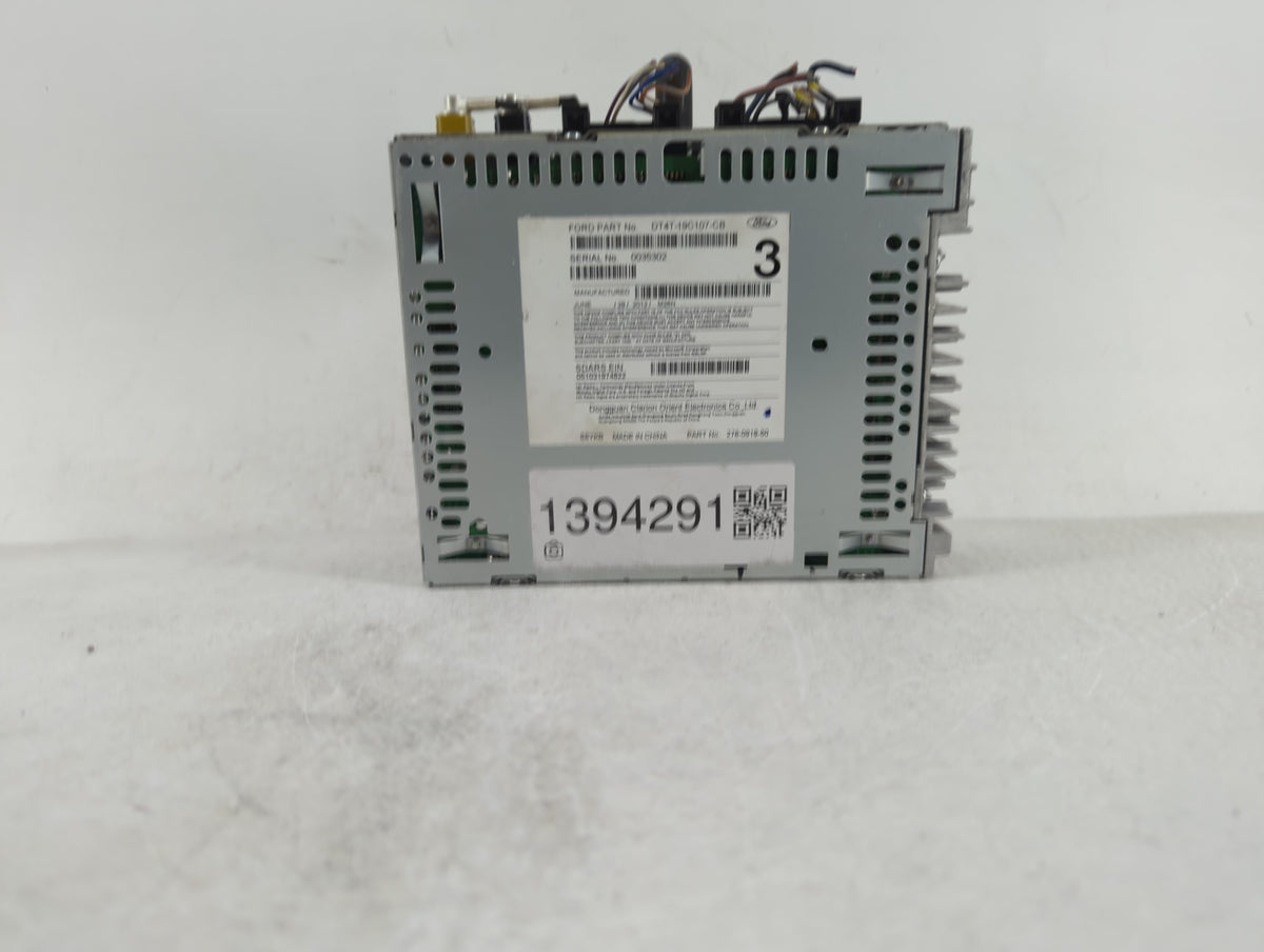 2013 Lincoln Mkx Radio AM FM Cd Player Receiver Replacement P/N:DT4T-19C107-CB Fits OEM Used Auto Parts - Oemusedautoparts1.