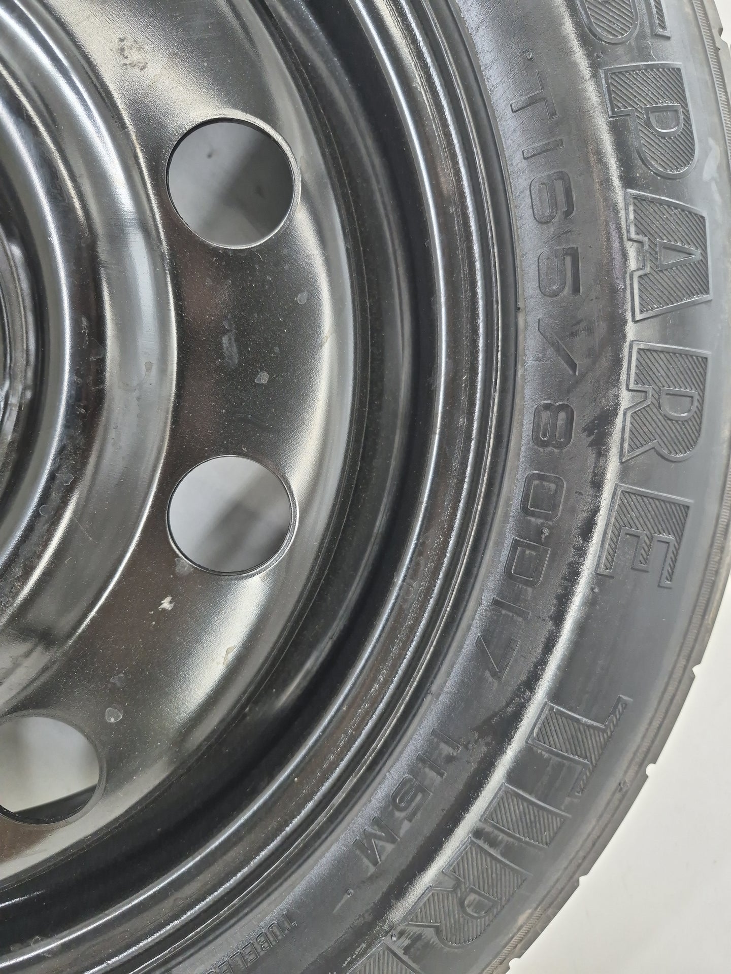 2007-2015 Lincoln Mkx Spare Donut Tire Wheel Rim Oem Black - Oemusedautoparts1.com