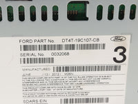 2013 Lincoln Mkx Radio AM FM Cd Player Receiver Replacement P/N:DT4T-19C107-CB Fits OEM Used Auto Parts - Oemusedautoparts1.