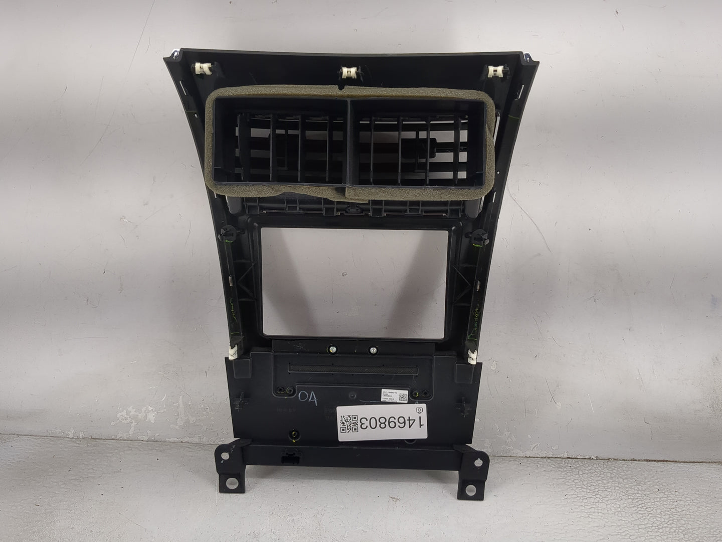 2013-2013 Lincoln Mkx Radio Control Panel Tan - Oemusedautoparts1.com