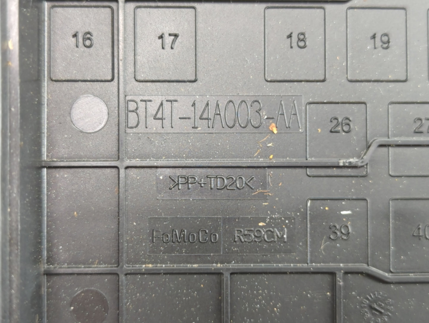 2012-2015 Lincoln Mkx Fusebox Fuse Box Panel Relay Module P/N:CA1T-14290-EH BT4T-14A003-AA Fits Fits 2012 2013 2014 2015 OEM