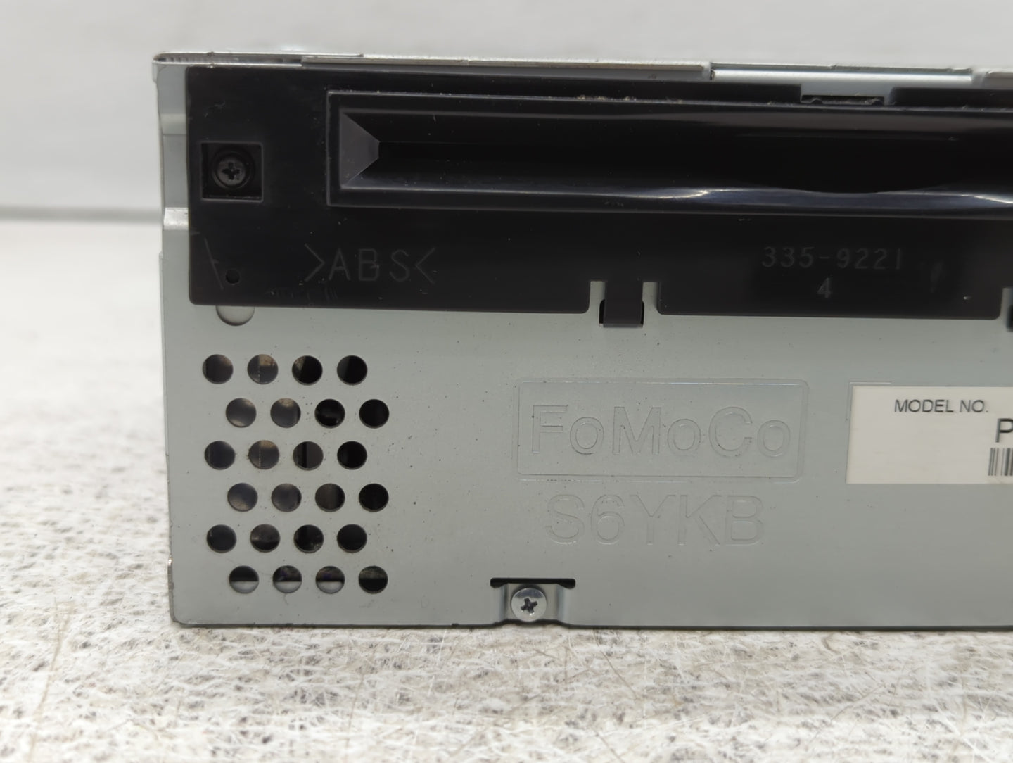 2013 Lincoln Mkx Radio AM FM Cd Player Receiver Replacement P/N:DT4T-19C107-GA Fits OEM Used Auto Parts - Oemusedautoparts1.