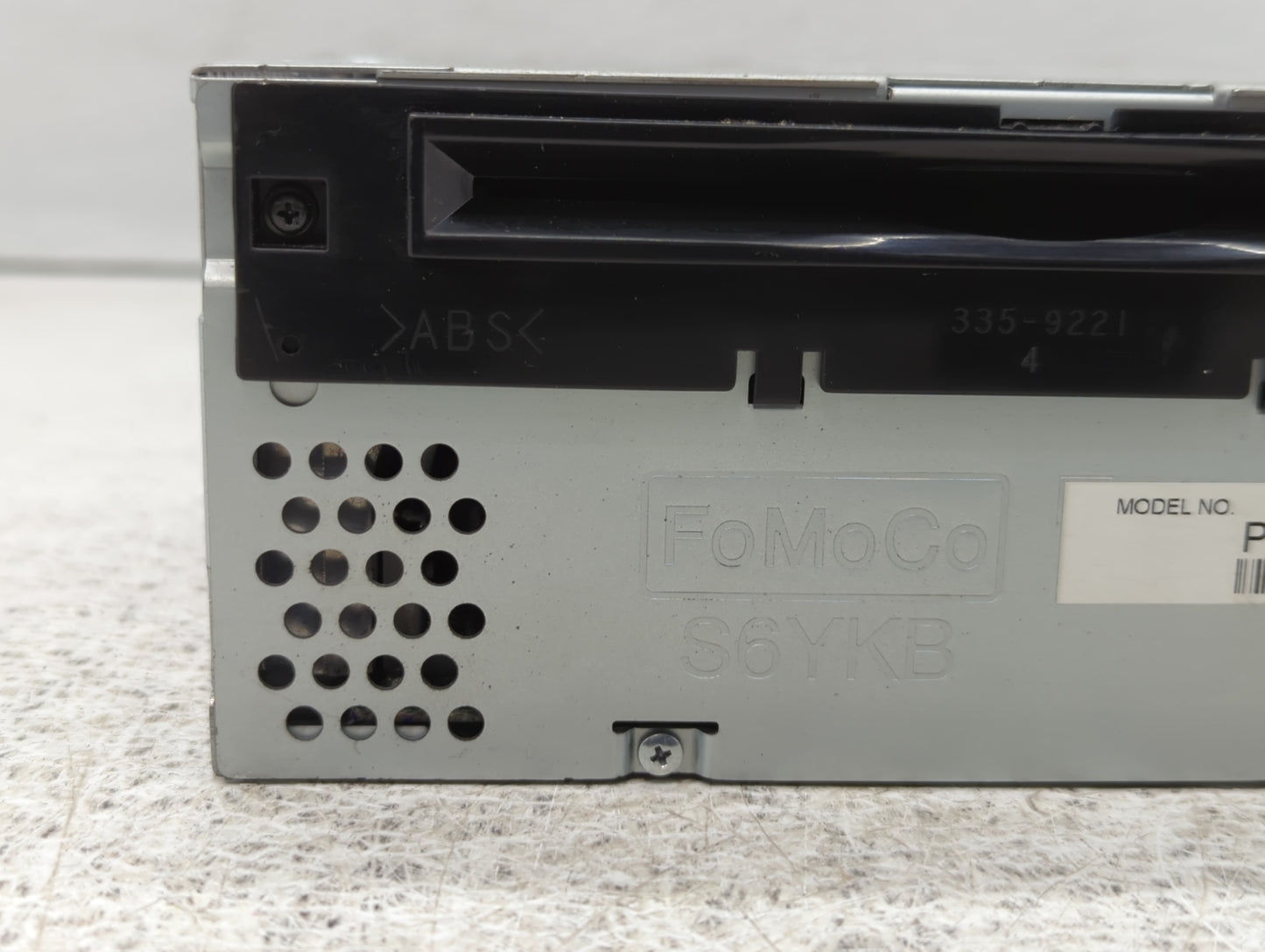 2013 Lincoln Mkx Radio AM FM Cd Player Receiver Replacement P/N:DT4T-19C107-GA Fits OEM Used Auto Parts - Oemusedautoparts1.