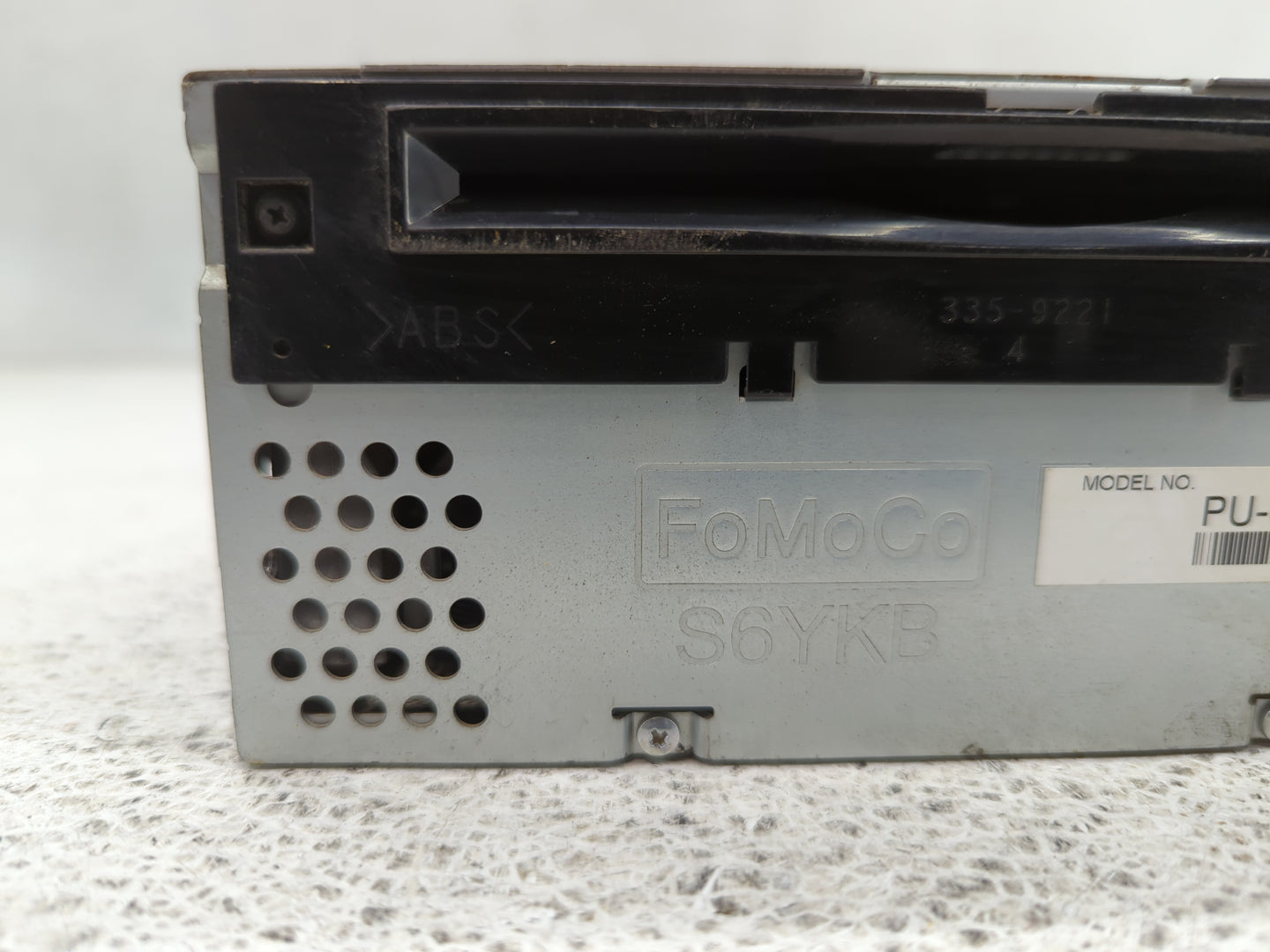 2013 Lincoln Mkx Radio AM FM Cd Player Receiver Replacement P/N:DT4T-19C107-GA Fits OEM Used Auto Parts - Oemusedautoparts1.