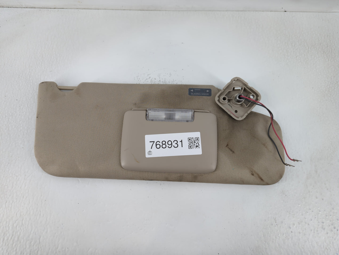 2011-2015 Lincoln Mkx Sun Visor Shade Replacement Passenger Right Mirror Fits Fits 2011 2012 2013 2014 2015 OEM Used Auto Pa