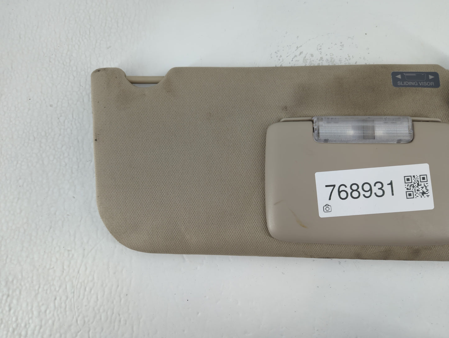 2011-2015 Lincoln Mkx Sun Visor Shade Replacement Passenger Right Mirror Fits Fits 2011 2012 2013 2014 2015 OEM Used Auto Pa