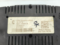 2013 Lincoln Mkx Instrument Cluster Speedometer Gauges P/N:DA1T-10849-AA Fits OEM Used Auto Parts - Oemusedautoparts1.com