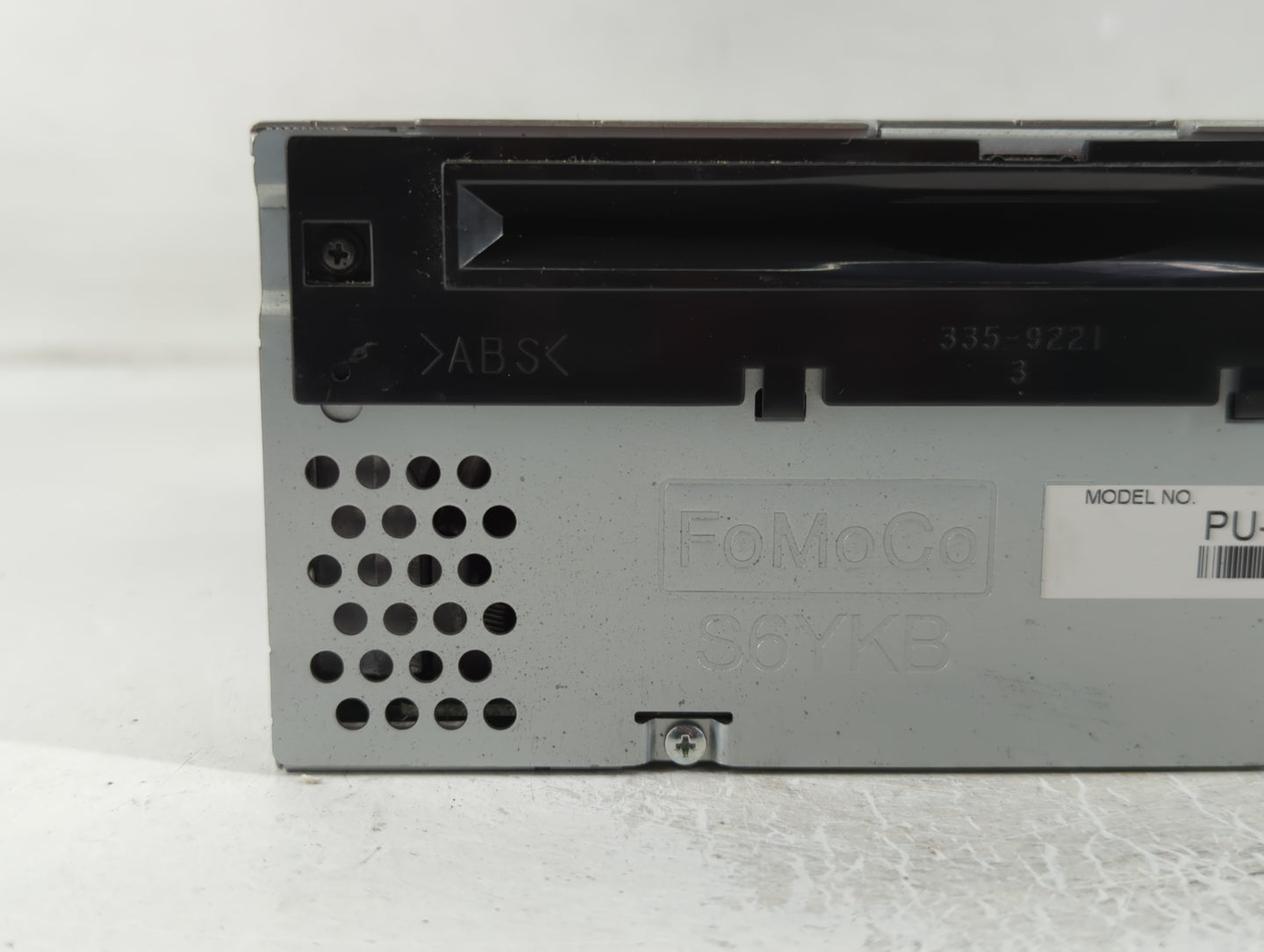 2013 Lincoln Mkx Radio AM FM Cd Player Receiver Replacement P/N:DT4T-19C107-GA Fits OEM Used Auto Parts - Oemusedautoparts1.