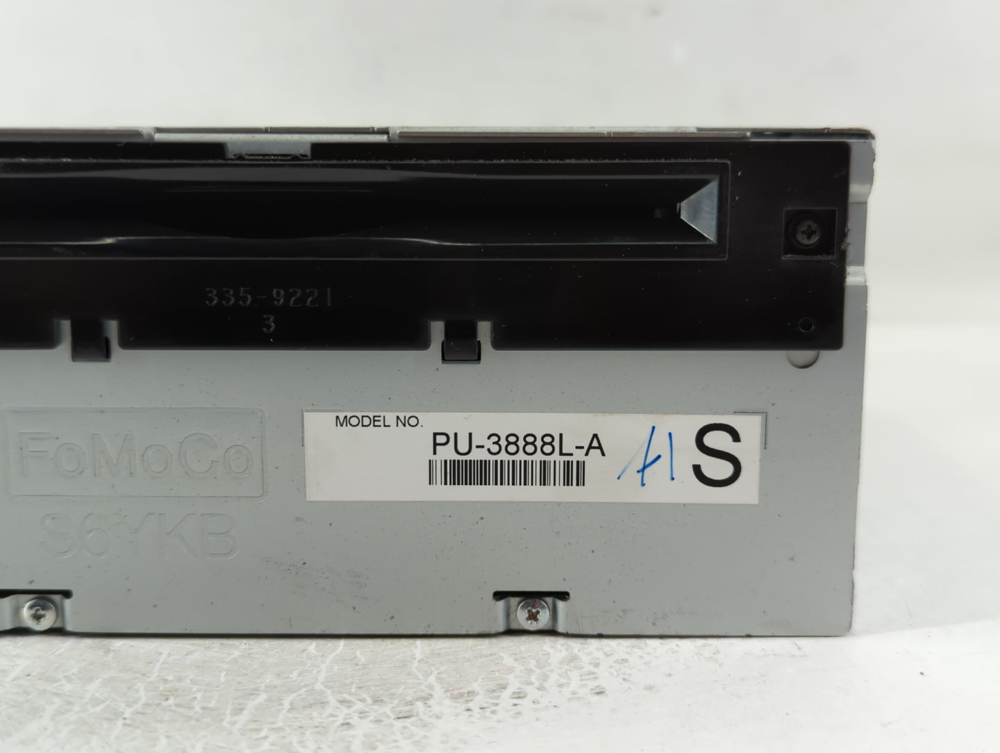 2013 Lincoln Mkx Radio AM FM Cd Player Receiver Replacement P/N:DT4T-19C107-GA Fits OEM Used Auto Parts - Oemusedautoparts1.
