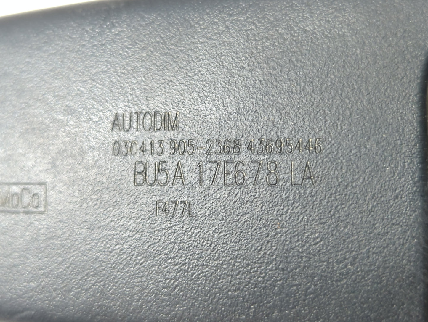 2011-2015 Lincoln Mkx Interior Rear View Mirror Replacement OEM P/N:BU5A 17E678 LA Fits Fits 2011 2012 2013 2014 2015 OEM Us