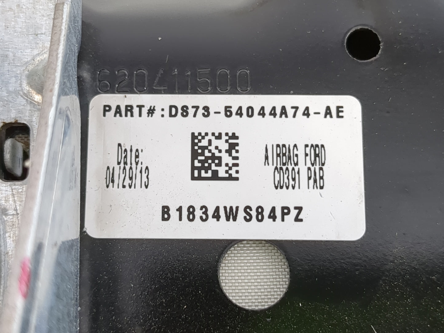 2013-2016 Lincoln Mkz Air Bag Passenger Right Dashboard OEM P/N:DS73-54044A74-AE Fits Fits 2013 2014 2015 2016 OEM Used Auto