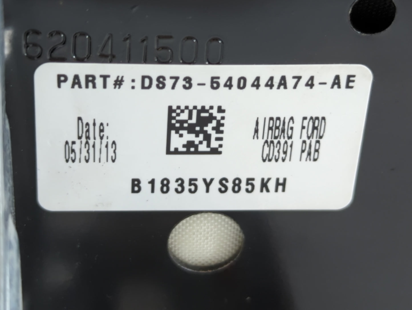 2013-2016 Lincoln Mkz Air Bag Passenger Right Dashboard OEM P/N:DS73-54044A74-AE Fits Fits 2013 2014 2015 2016 OEM Used Auto