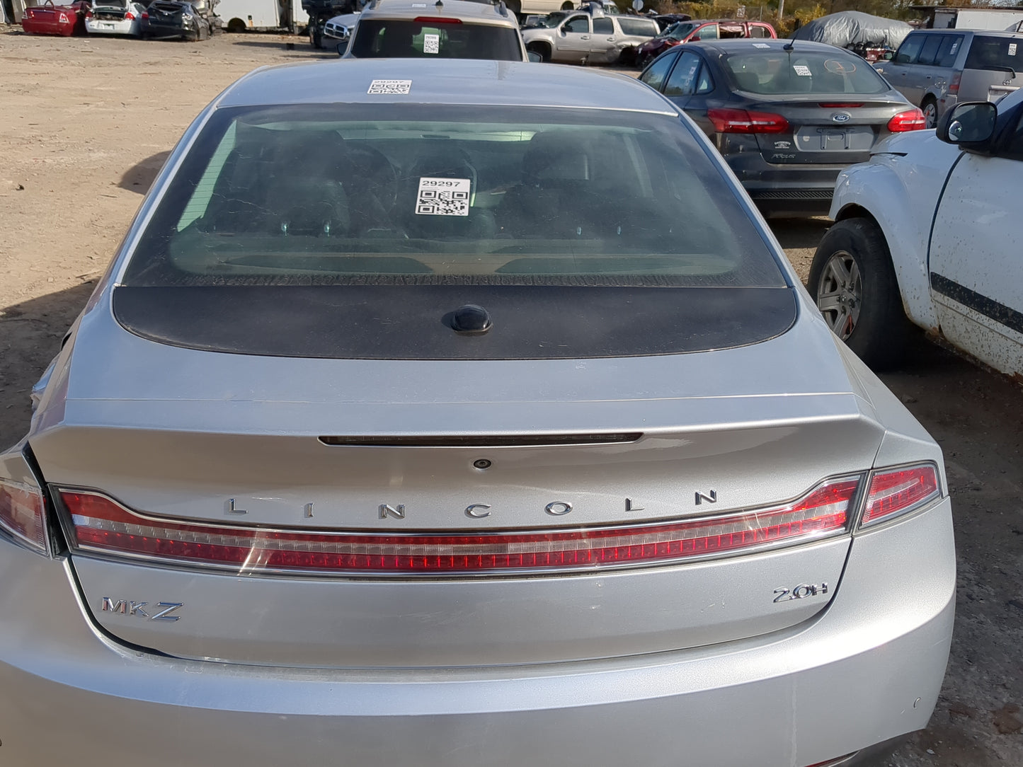 2013-2015 Lincoln Mkz Trunk/decklid/hatch/tailgate Oem 1220065 - Oemusedautoparts1.com