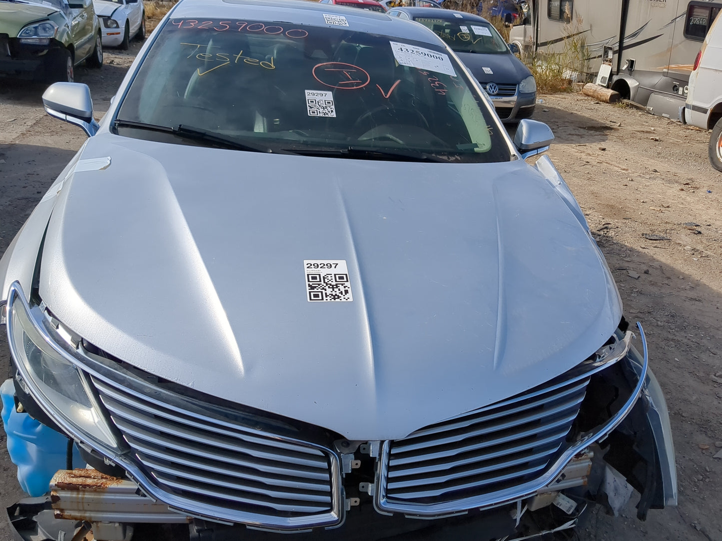 2013-2016 Lincoln Mkz Hood Oem - Oemusedautoparts1.com