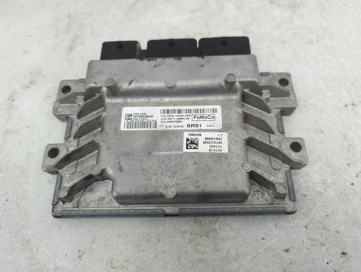 2013 Lincoln Mkz PCM Engine Control Computer ECU ECM PCU OEM P/N:DP5A-12A650-ABB Fits OEM Used Auto Parts - Oemusedautoparts