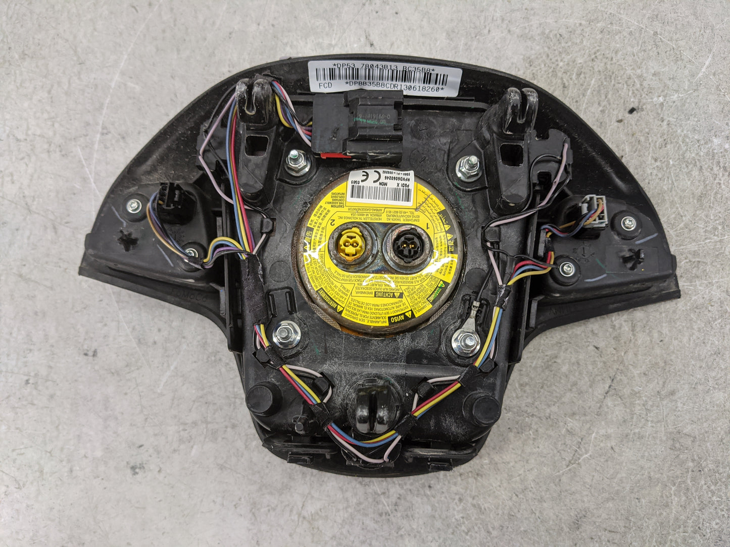 Lincoln Mkz Air Bag Driver Left Steering Wheel Mounted 1477528 - Oemusedautoparts1.com
