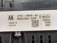 2013 Lincoln Mkz Instrument Cluster Speedometer Gauges P/N:DP5T-10849-AK DP5T-10890-AA, MX257460-9338 Miles: Fits OEM Used A